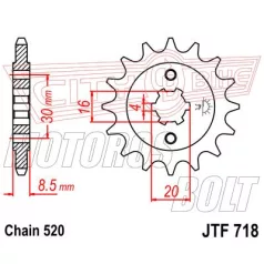 Lánckerék első JT 718