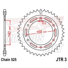Lánckerék hátsó JT 003-42