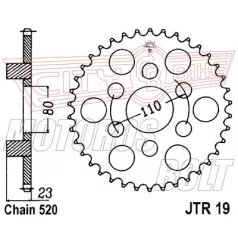 Lánckerék hátsó JT 019