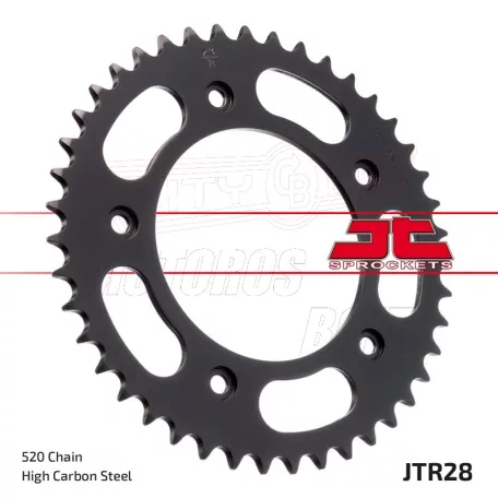Lánckerék hátsó JT 028-43