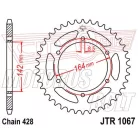 Lánckerék hátsó JT 1067