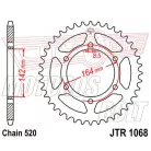 Lánckerék hátsó JT 1068