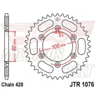 Lánckerék hátsó JT 1076