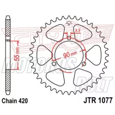 Lánckerék hátsó JT 1077