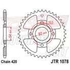 Lánckerék hátsó JT 1078
