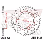 Lánckerék hátsó JT 1134-50