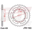 Lánckerék hátsó JT 1163