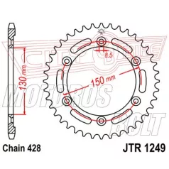 Lánckerék hátsó JT 1249