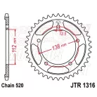 Lánckerék hátsó JT 1316-41