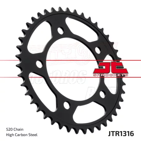 Lánckerék hátsó JT 1316-41