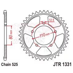 Lánckerék hátsó JT 1331-42ZBK