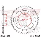 Lánckerék hátsó JT 1351