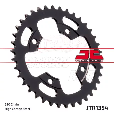 Lánckerék hátsó JT 1354
