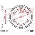 Lánckerék hátsó JT 1361