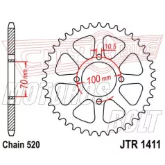 Lánckerék hátsó JT 1411