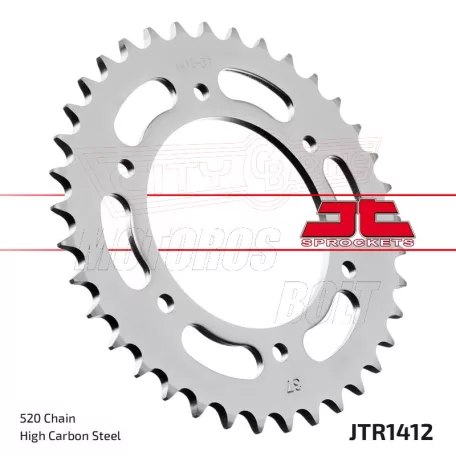 Lánckerék hátsó JT 1412
