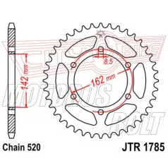Lánckerék hátsó JT 1785