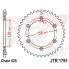 Lánckerék hátsó JT 1791