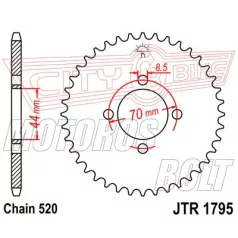 Lánckerék hátsó JT 1795