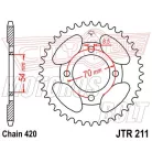 Lánckerék hátsó JT 211-39