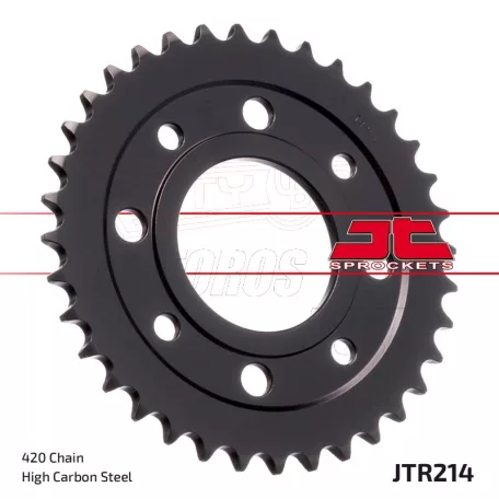 Lánckerék hátsó JT 214