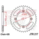 Lánckerék hátsó JT 217