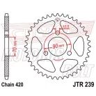Lánckerék hátsó JT 239-38
