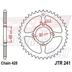 Lánckerék hátsó JT 241