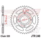 Lánckerék hátsó JT 248-45