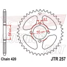 Lánckerék hátsó JT 257