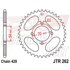 Lánckerék hátsó JT 262