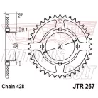 Lánckerék hátsó JT 267