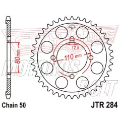 Lánckerék hátsó JT 284