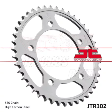 Lánckerék hátsó JT 302