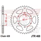 Lánckerék hátsó JT 468-36