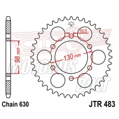 Lánckerék hátsó JT 483