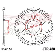 Lánckerék hátsó JT 488