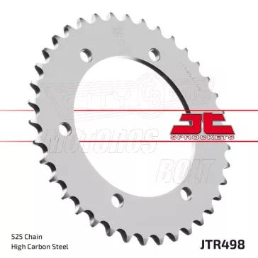 Lánckerék hátsó JT 498