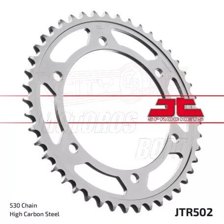 Lánckerék hátsó JT 502-49