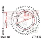 Lánckerék hátsó JT 510-48