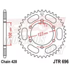 Lánckerék hátsó JT 696-49