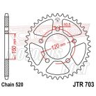 Lánckerék hátsó JT 703-44