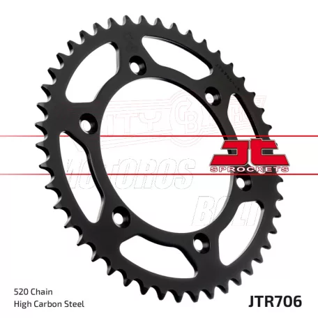 Lánckerék hátsó JT 706