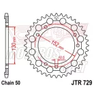 Lánckerék hátsó JT 729