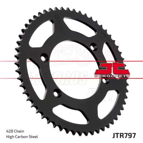Lánckerék hátsó JT 797-57