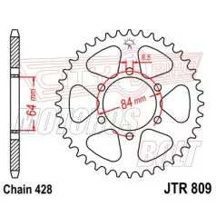 Lánckerék hátsó JT 809