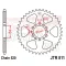 Lánckerék hátsó JT 811-46