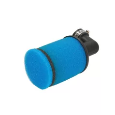 Levegőszűrő-TUNING 35mm szivacs kék 90fok