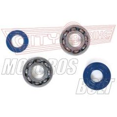   Főtengelycsapágy+szimering szett PIAGGIO 50 2T motorral szerelt robogókhoz (DR) SKF csapágyakkal