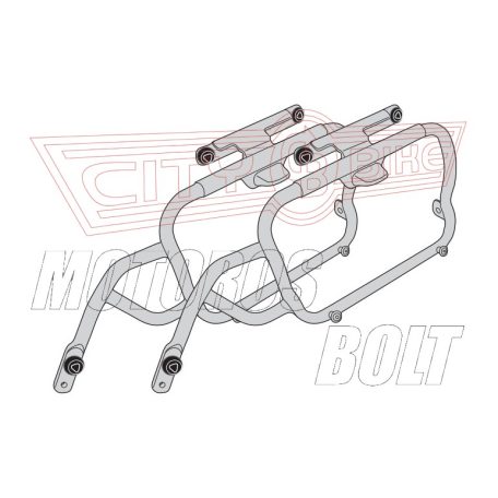 Oldaldoboz tartó cső Yamaha MT-10 (2016-2020) KAPPA